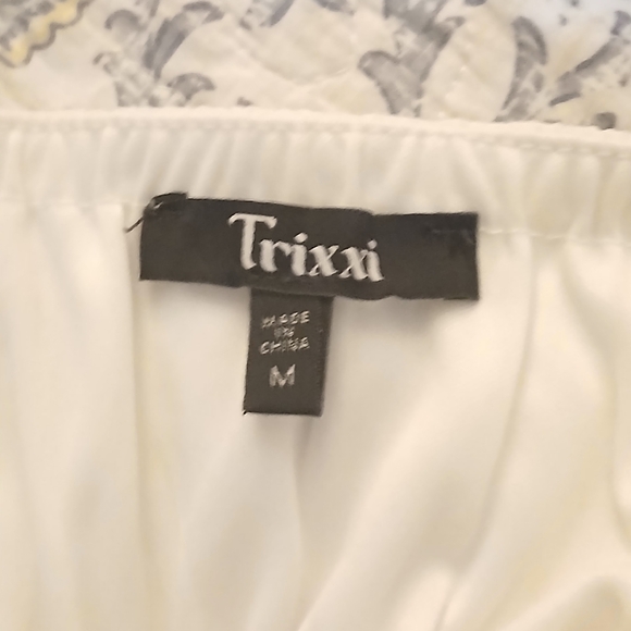 White Ruffled Dress - Picture 6 of 7